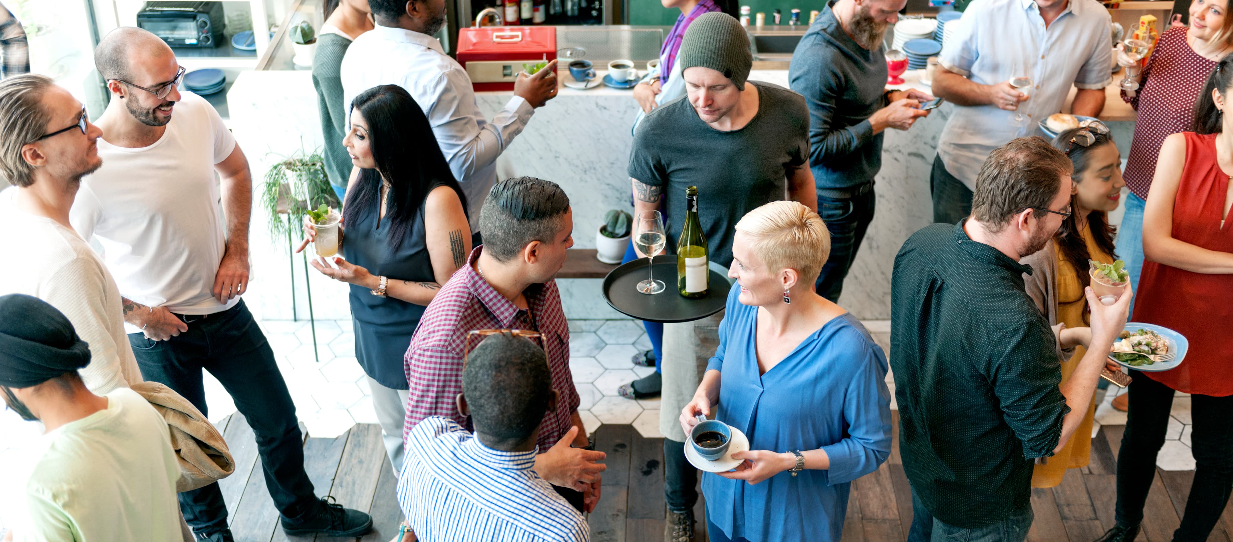People networking